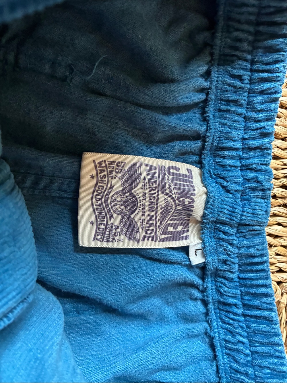 Jungmaven blue Cabuya cord shorts - Picture 4 of 6